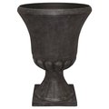 Southern Patio Urn 16X21In Weathered Blk EB-029816